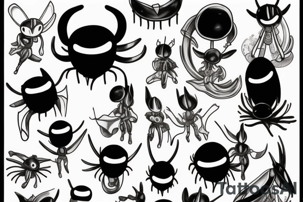 Hollow knight tattoo idea