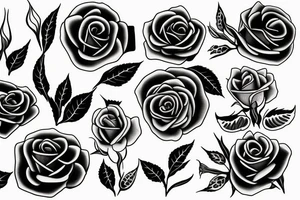 Roses tattoo idea