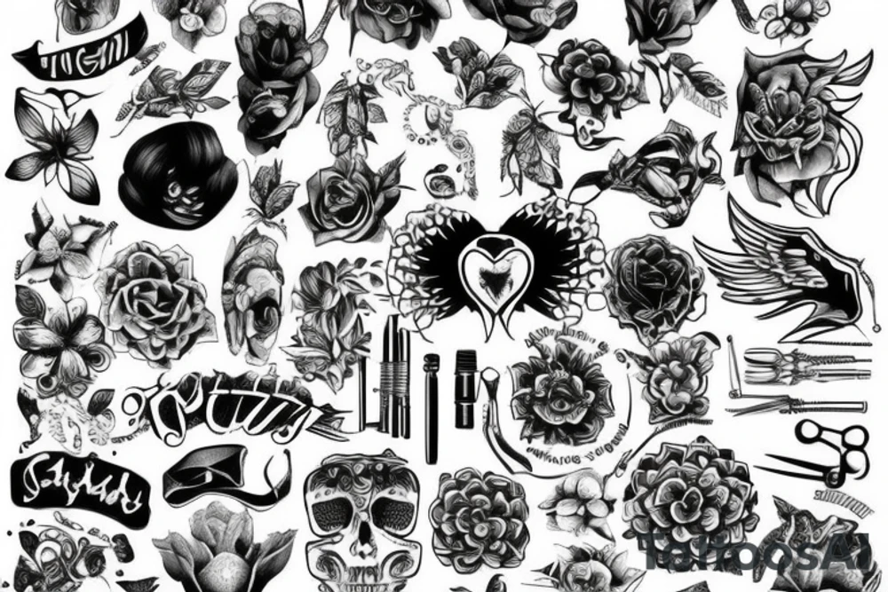 something like this https://www.pinterest.de/pin/978688562750517247/ tattoo idea