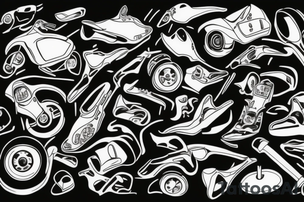 Suzuki Alto 2003 tattoo idea