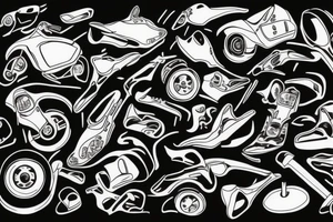 Suzuki Alto 2003 tattoo idea