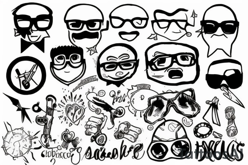 nerd tattoo idea