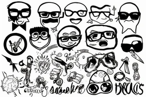 nerd tattoo idea