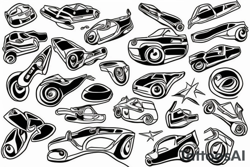 Suzuki Alto 2003 tattoo idea