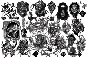 nerd d&d tattoo idea
