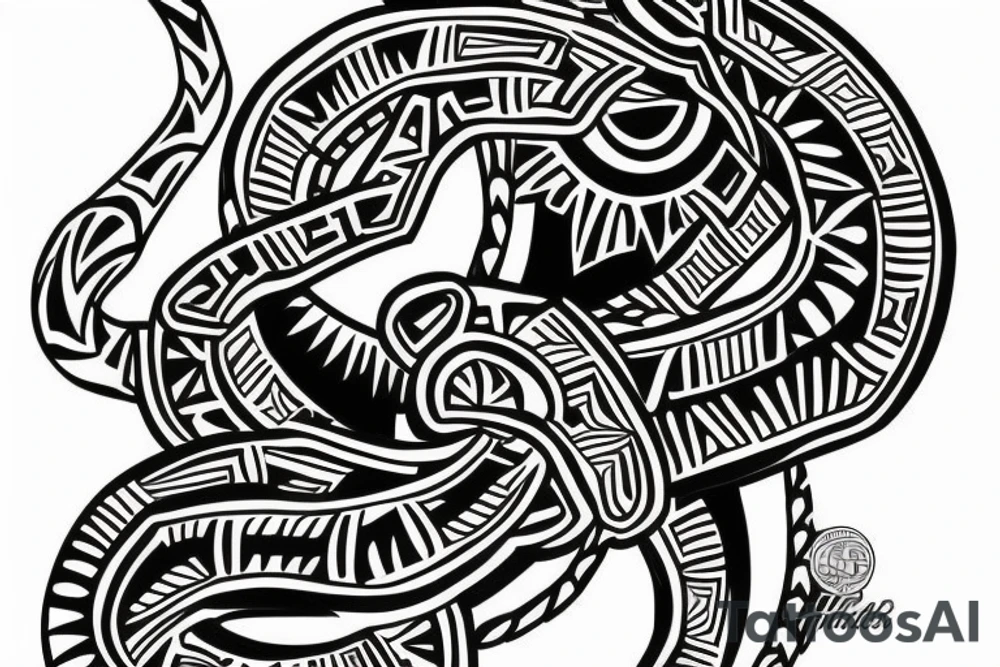 Black Panther and holy cross tattoo idea