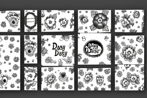 Dog names daisy tattoo idea