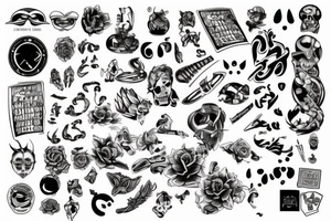 numbers 126 tattoo idea