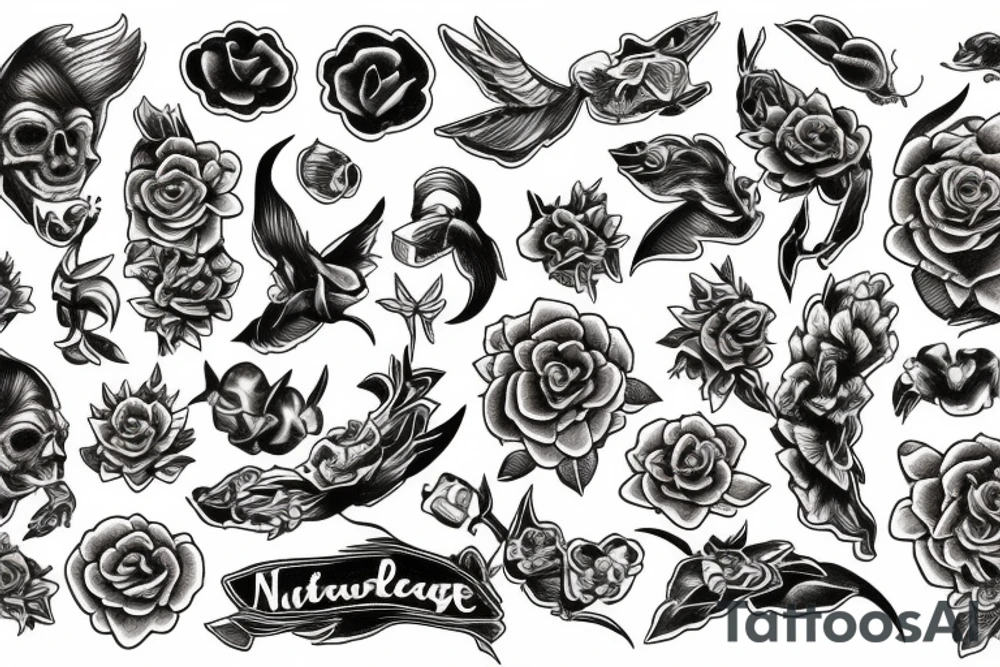 nightshade tattoo idea