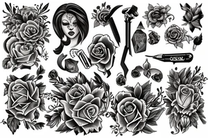 belladonna tattoo idea