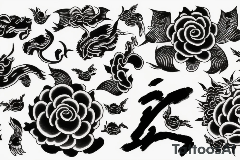 8 in chinese tattoo idea