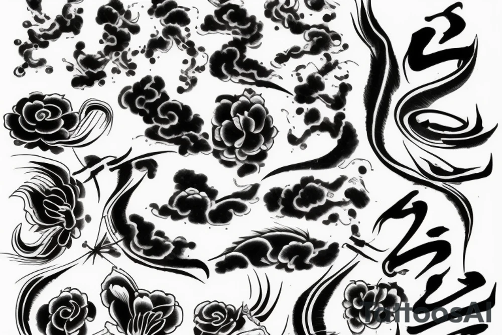 8 in chinese tattoo idea