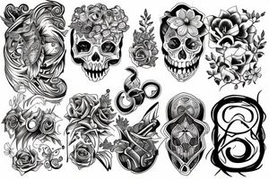 eight tattoo idea