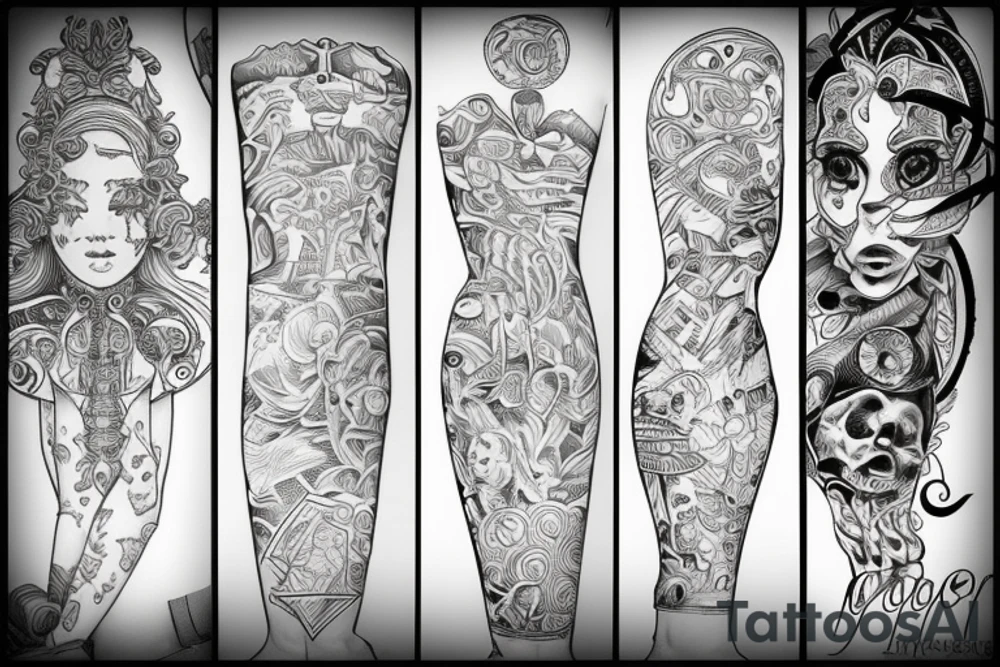 eight tattoo idea