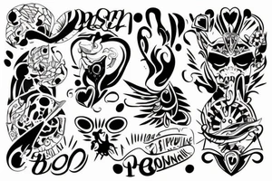 Bond between two people tattoo idea
