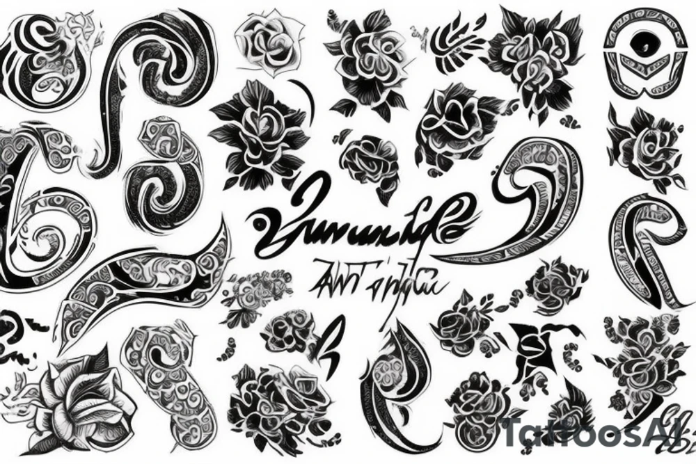 anuja or anu tattoo idea