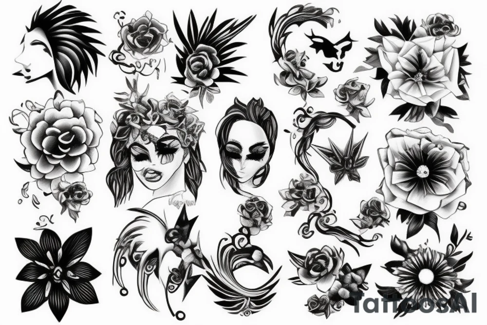 Female symbol tattoo idea