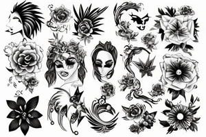 Female symbol tattoo idea