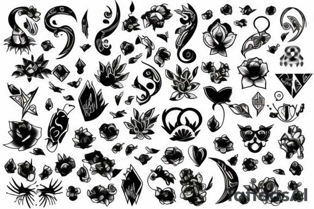 Female symbol tattoo idea