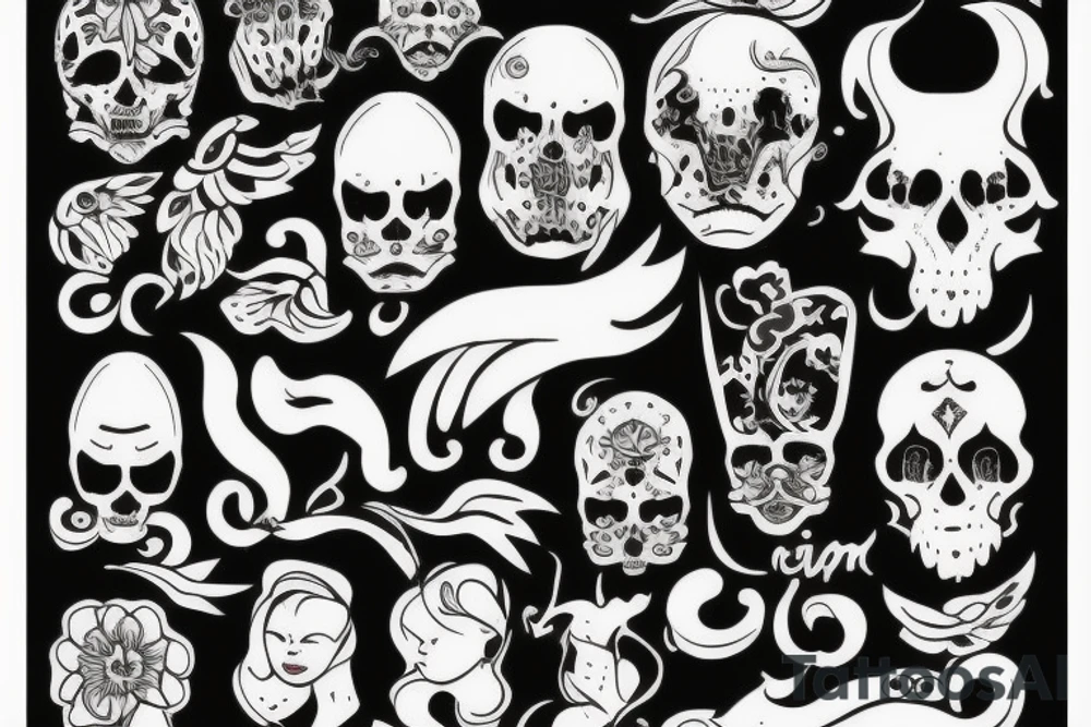 Chim lạc tattoo idea