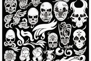 Chim lạc tattoo idea