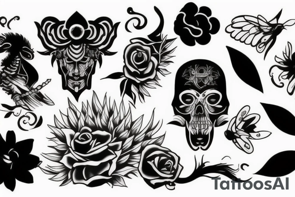 Chim lạc tattoo idea