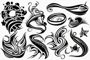Man tatto  , surf tattoo idea