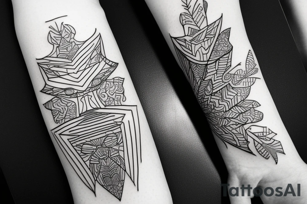 FINE LINE, INK STYLE, MICRO REALISM tattoo idea