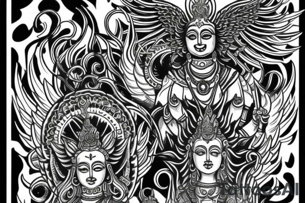 Vishnu tattoo idea