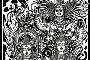 Vishnu tattoo idea