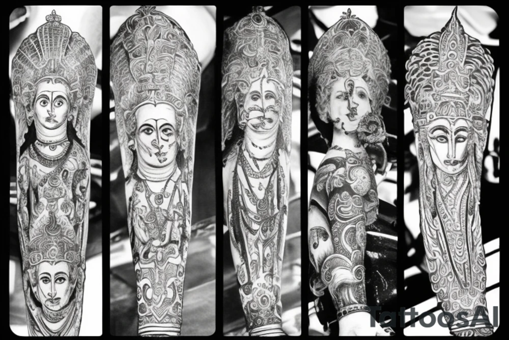 Vishnu tattoo idea