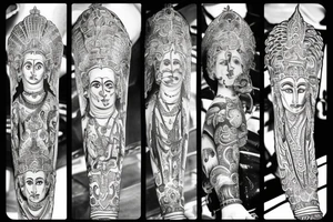 Vishnu tattoo idea