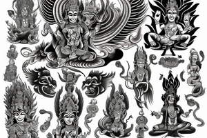 Vishnu tattoo idea