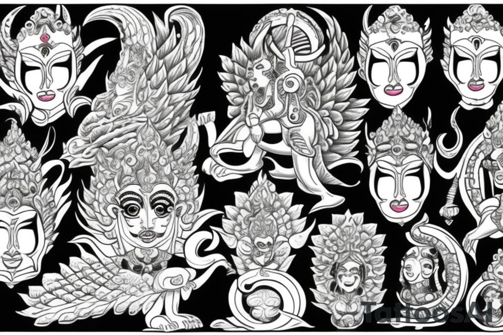Vishnu tattoo idea