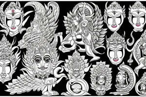 Vishnu tattoo idea