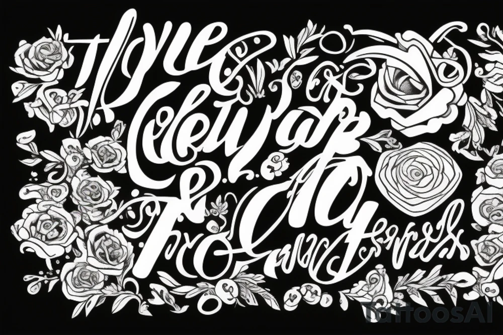 Forgive and Forget tattoo idea