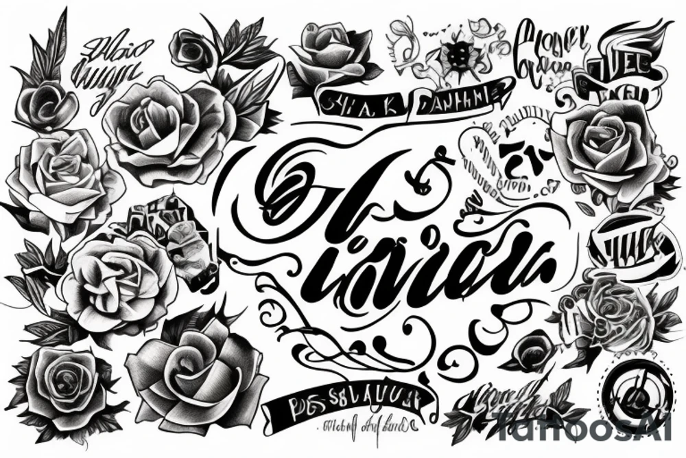 Day by Day tattoo idea