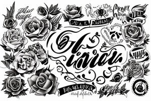 Day by Day tattoo idea
