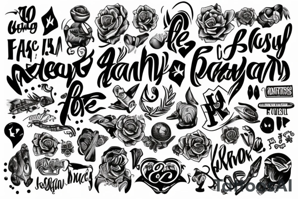 Day by Day tattoo idea
