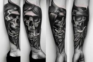 three swords tattoo idea