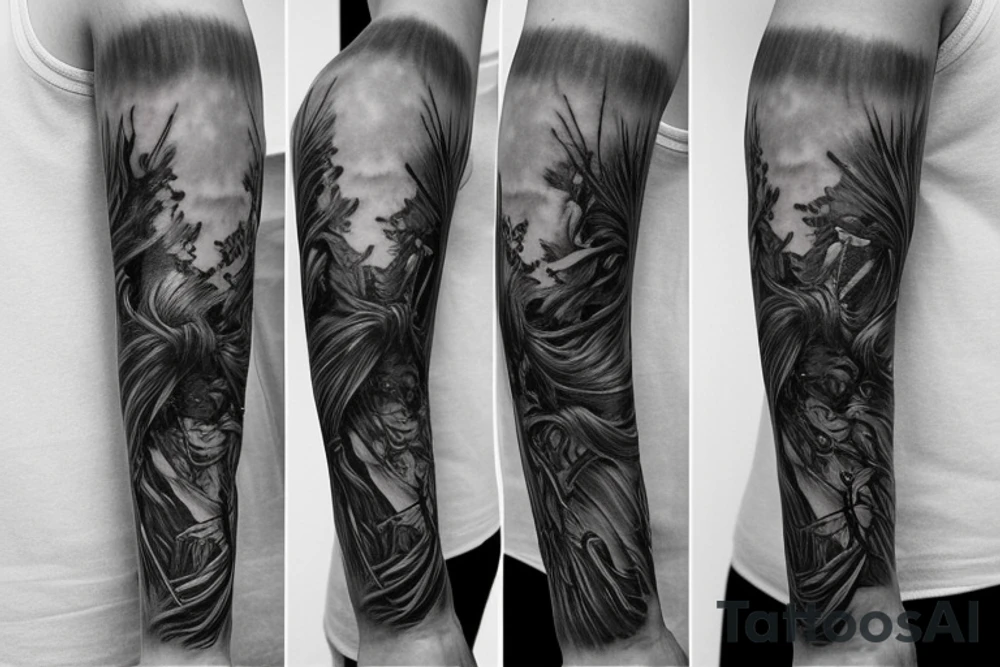 three swords tattoo idea