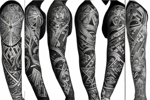 sleeve to cover a deltoide tattoo tattoo idea