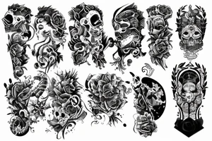 sleeve to cover a deltoide tattoo tattoo idea