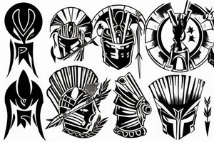 Spartan tattoo idea