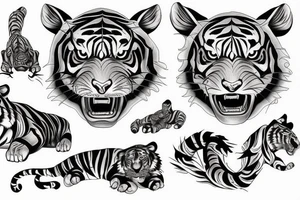 TIGER tattoo idea