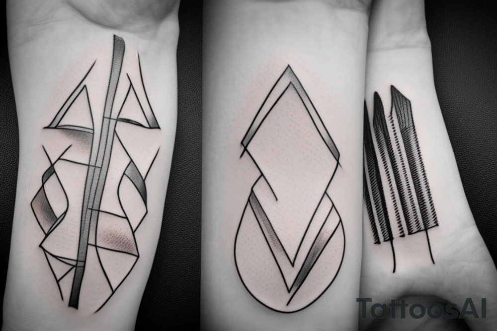 tuning forks tattoo idea