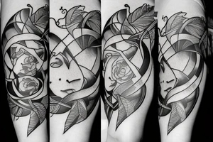 Libra and Cancer tattoo idea