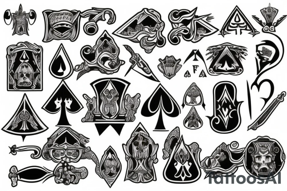 Ace of Spades tattoo idea