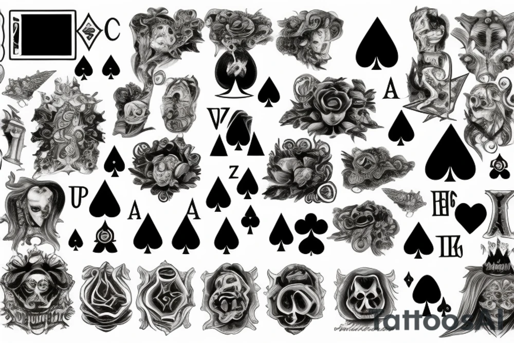 Ace of Spades tattoo idea