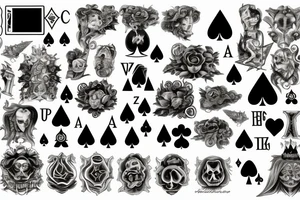 Ace of Spades tattoo idea